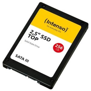 Disco ssd intenso 256gb top sata3, 520/400mbs