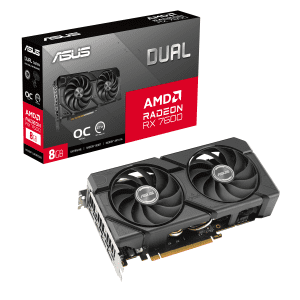 PGV Asus Dual RX 7600 EVO 8GB GDDR6 OC Edition