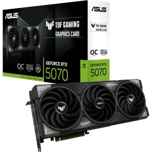 Placa Gráfica ASUS TUF RTX 5070 12GB GDDR7 OC Edition