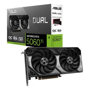 Placa Gráfica Asus RTX 5060 Ti Dual OC 8GB GDDR7 DLSS4