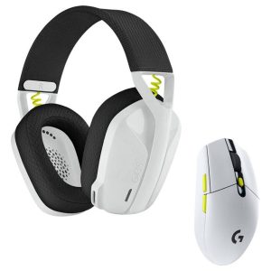 Bundle Logitech Headset G435 + Rato Óptico G305 Branco