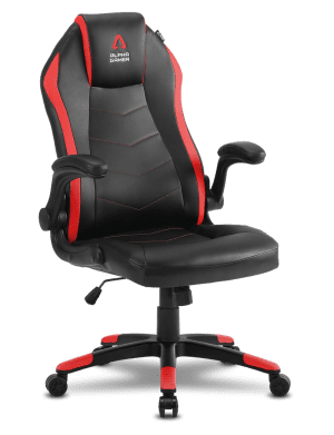 Cadeira Gaming Alpha Gamer Cyra Preta/Vermelha
