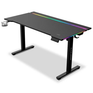 Secretaria Gaming Alpha Gamer Zorya RGB Black Ajuste Altura