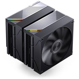 Cooler CPU Jonsbo CA90 ARGB Preto - 2x 120mm