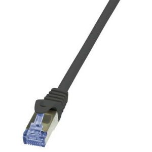 CABO DE REDE S/FTP CAT6A AWG 27 PRETO 10.0M LSZH