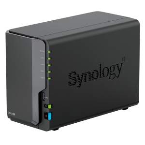 NAS Synology Disk Station DS224+ 2 Baías 2.7GHz 4C 2gb RAM