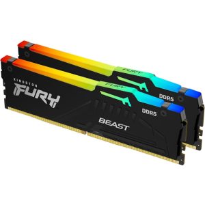 Kit 32GB (2 x 16GB) DDR5 6000MHz FURY Beast RGB EXPO CL30