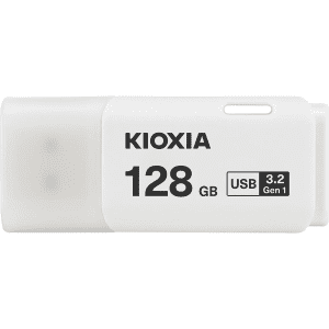 Pen Kioxia U301 Branco 128GB USB 3.2