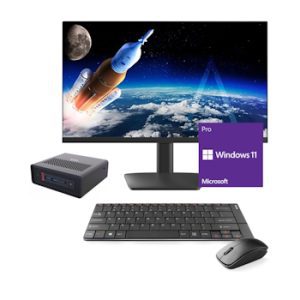 NTECH NUC CPU R5 3500U 8/240GB, Win11 PRO + LCD 24 100Hz