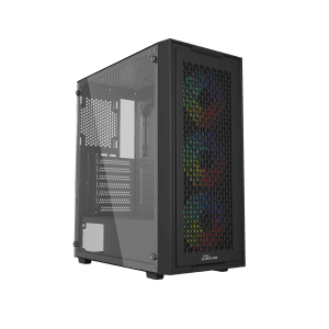 CAIXA ATX SLAYER RX23 AIRFLOW 3X FAN ARGB VIDRO