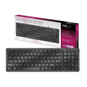 TECLADO MKPLUS COMPACT 105 TECLAS USB