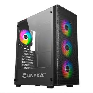 Caixa ATX UNYKA MIR100 ARGB USB 3.0